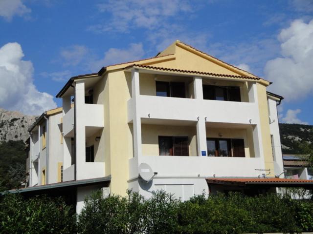 Apartmani Mirjana Studio 3 Baška Dış mekan fotoğraf